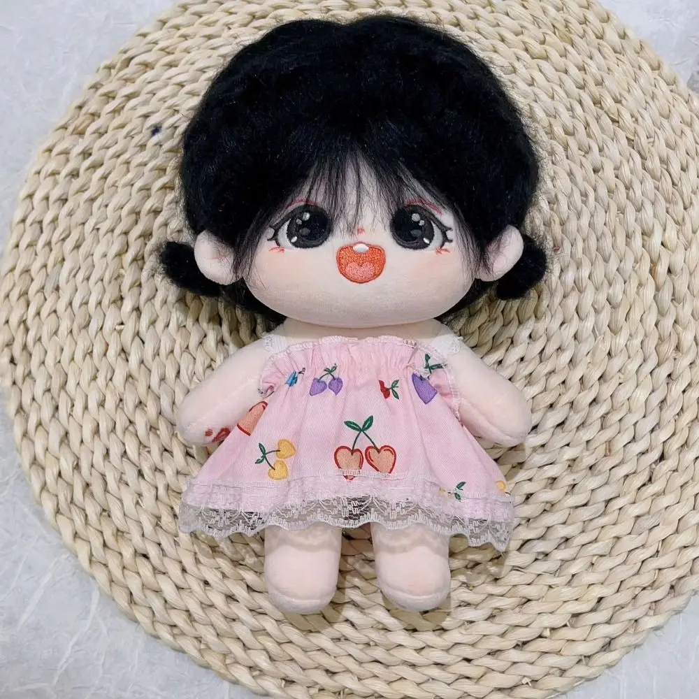 Mode Kleider Rock Dekoration 20 cm Baumwolle Puppe Schöne Prinzessin Kleid Plüsch Puppen Kleidung Zubehör für EXO Idol Puppen – Detail 8