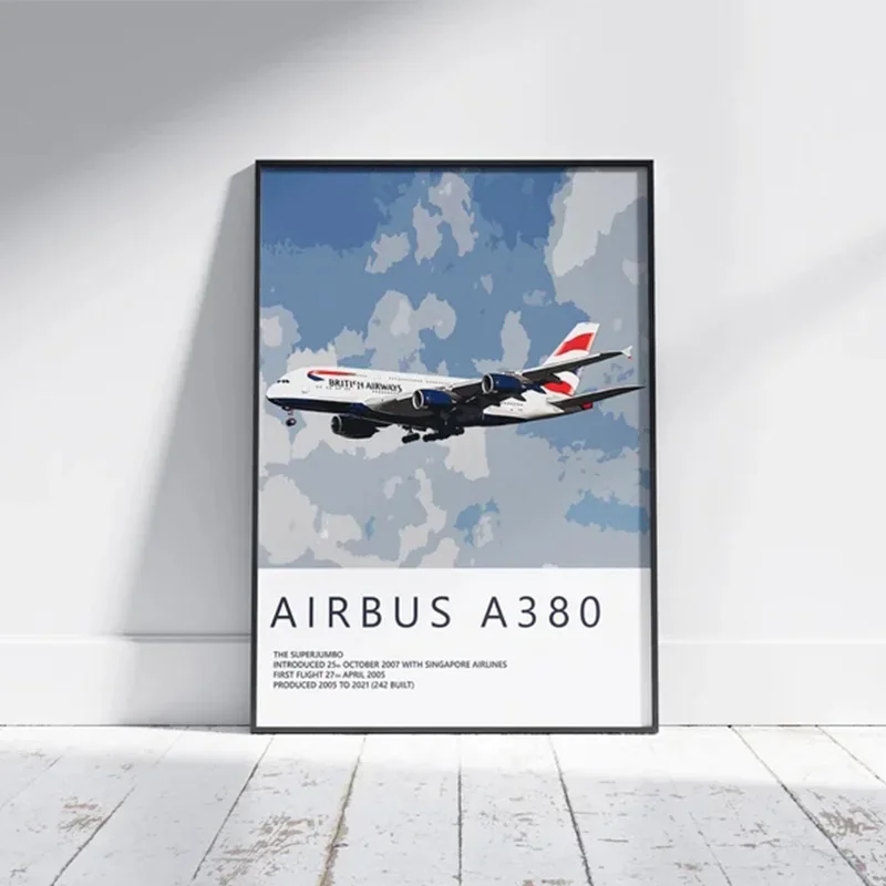 Famous Military Air Force Aviation Poster Canvas Painting Wall Art