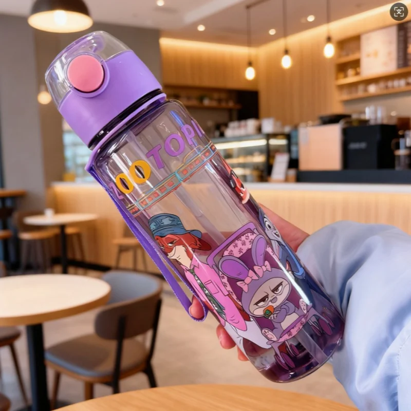 Disney Zootopia Double-Walled Insulated Cute Water Bottle - Judy