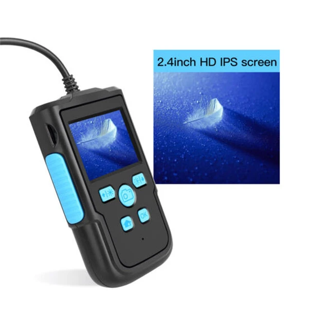 5,5mm 2/5/10 meter 8LED 1080P HD Industrie Endoskop Kamera Wasserdicht  Inspektion Endoskop Auto Zubehör - AliExpress
