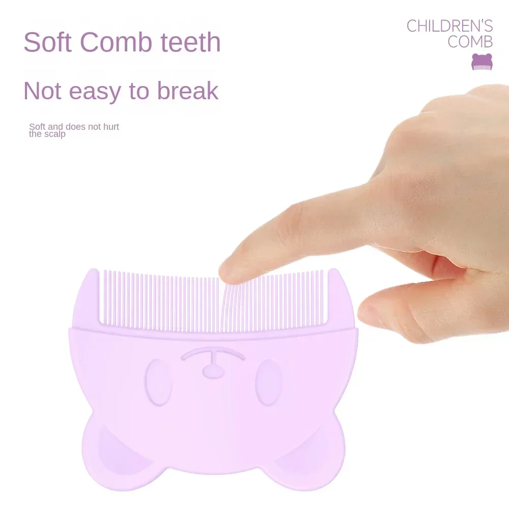 Baby Care Accessories Fetal Head Fat Comb Infant Bathing Soft Comb Newborn Hair Cleaning Supplies Infant Head Massager