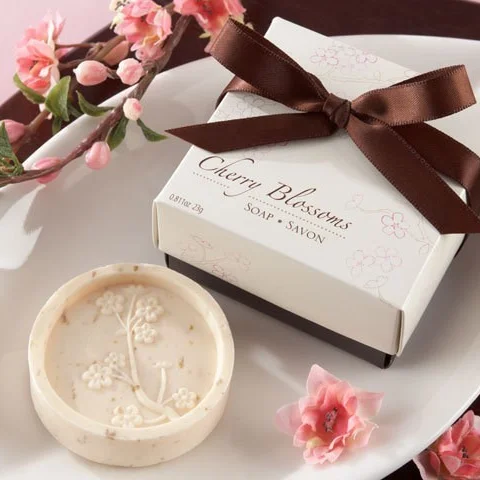 

Мыло с цветком вишни 20 шт. для свадебной вечеринки на день рождения