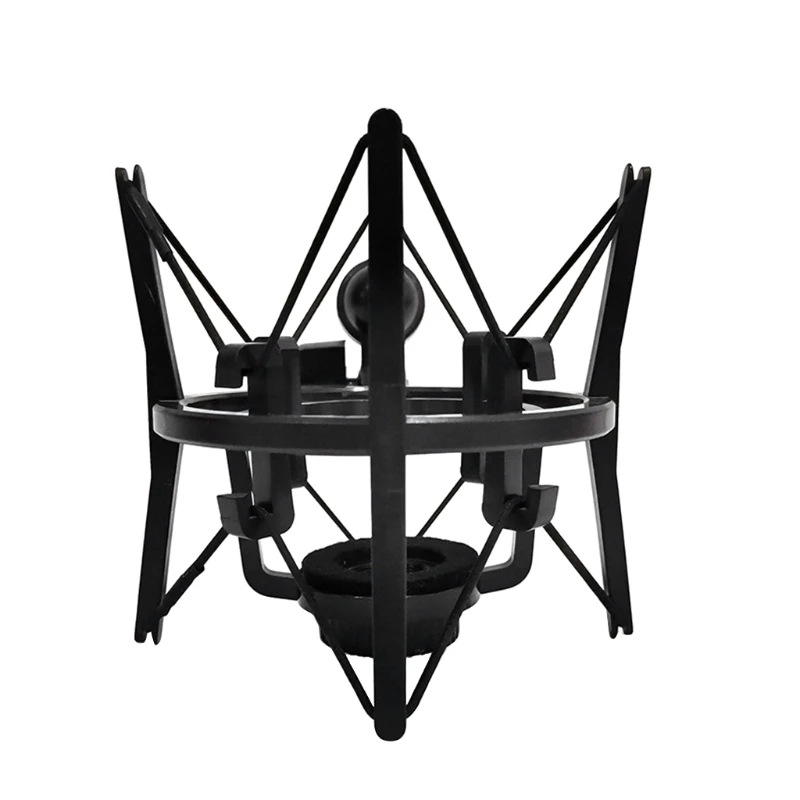 Universal Mic Microphone Shock Mount Adjustable Clip Holder Stand Recording Bracket Professional Accessories microphone shock mount