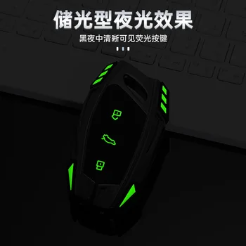 Nuova custodia per chiave a distanza per auto custodia per MG MG6 ZS i6 EV EZS HS EHS Roewe RX3 RX5 RX8 i5 i6 ERX5 2017 accessori - Nuova custodia per chiave a distanza per auto custodia per MG MG6 ZS i6 EV