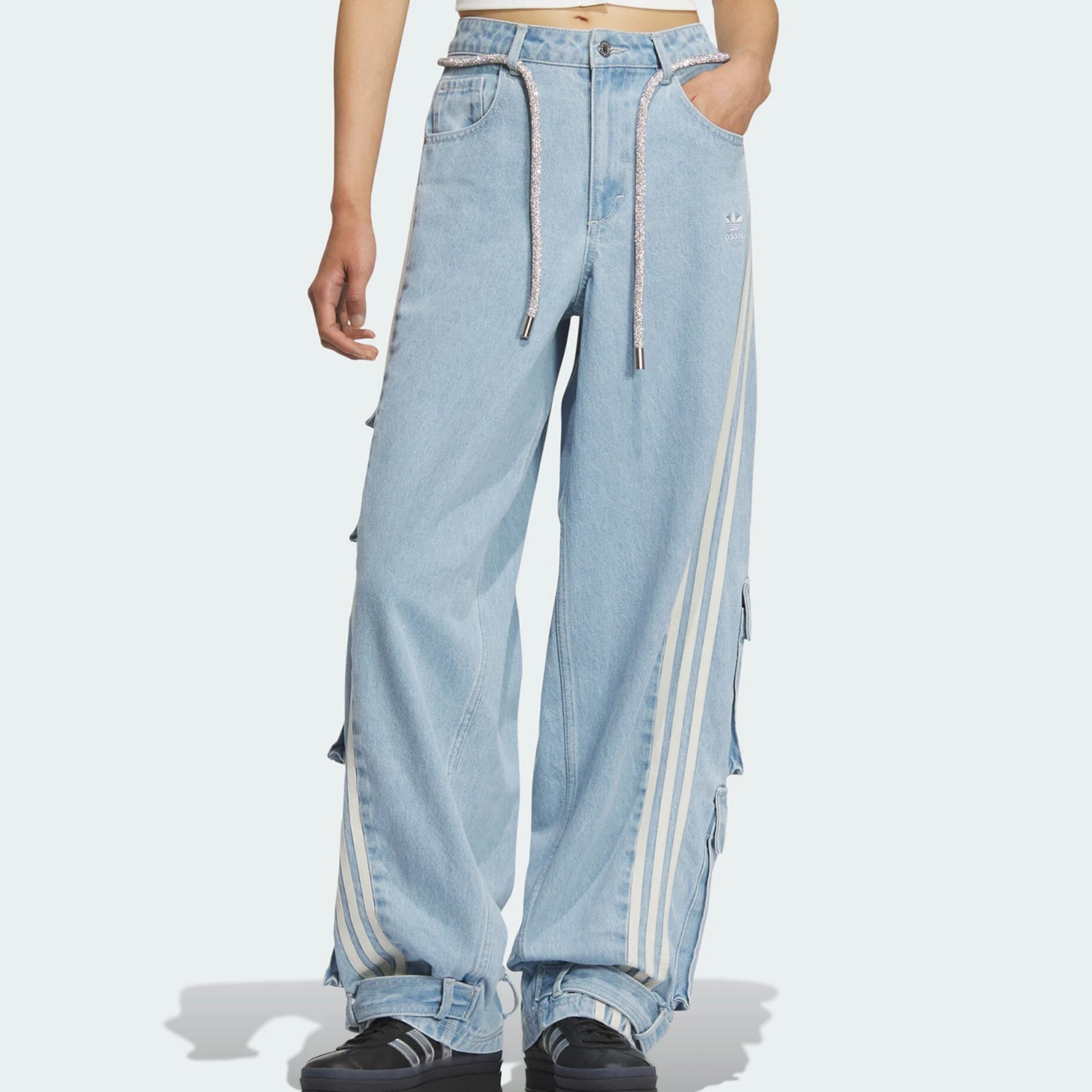 Adidas ADILLENUM 27サイズ デニムパンツ ブルー JY4515 【公式通販】