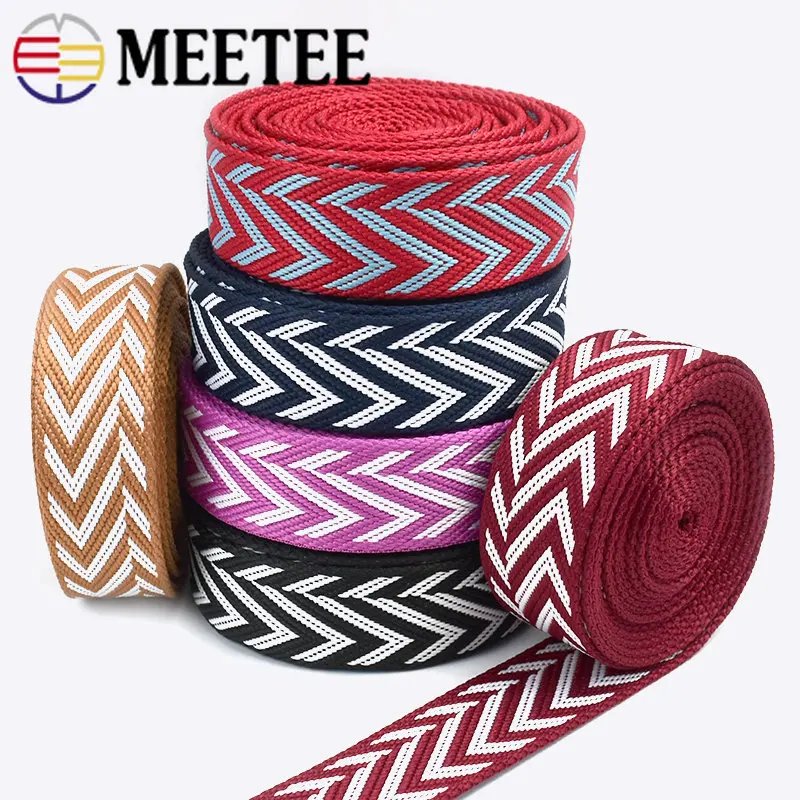 2m 38mm Stripe Canvas Ribbon Polyester Cotton Webbing Strap For Binding  Belts Tape Bag Backpack Diy Sewing Biasband Accessories - Webbing -  AliExpress