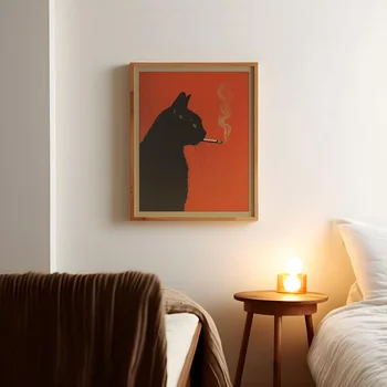 Vintage Cat Poster 1
