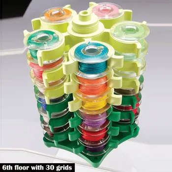 30-Spool Bobbin Storage Stand 1