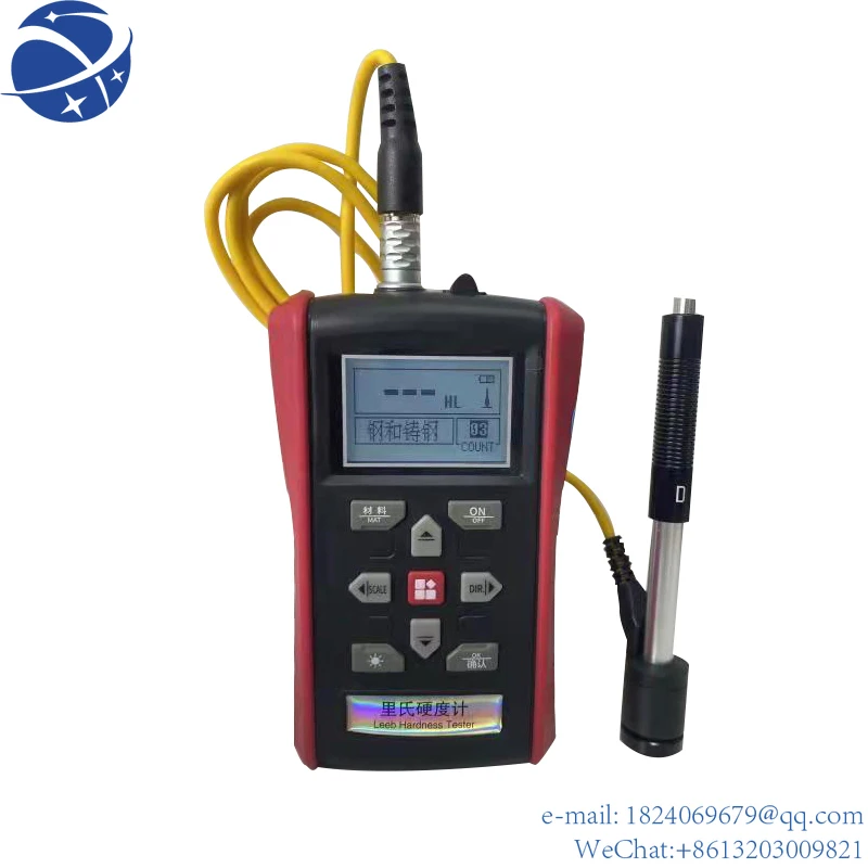

Yun YiHigh Precision Leeb Type Portable Digital Hardness Tester KS5100 Hard Measurement Testing Device for All Metal Materials