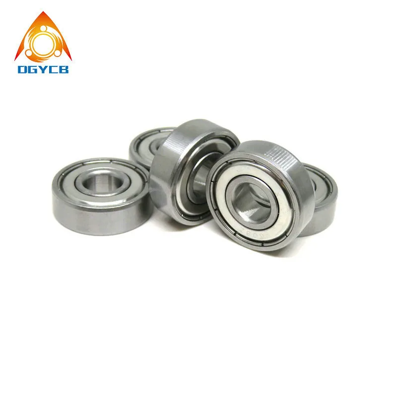 Deep Groove Ball Bearing R6 2RS R6ZZ 9.525x22.225x7.14 Inch Miniature Ball Bearing 5pcs