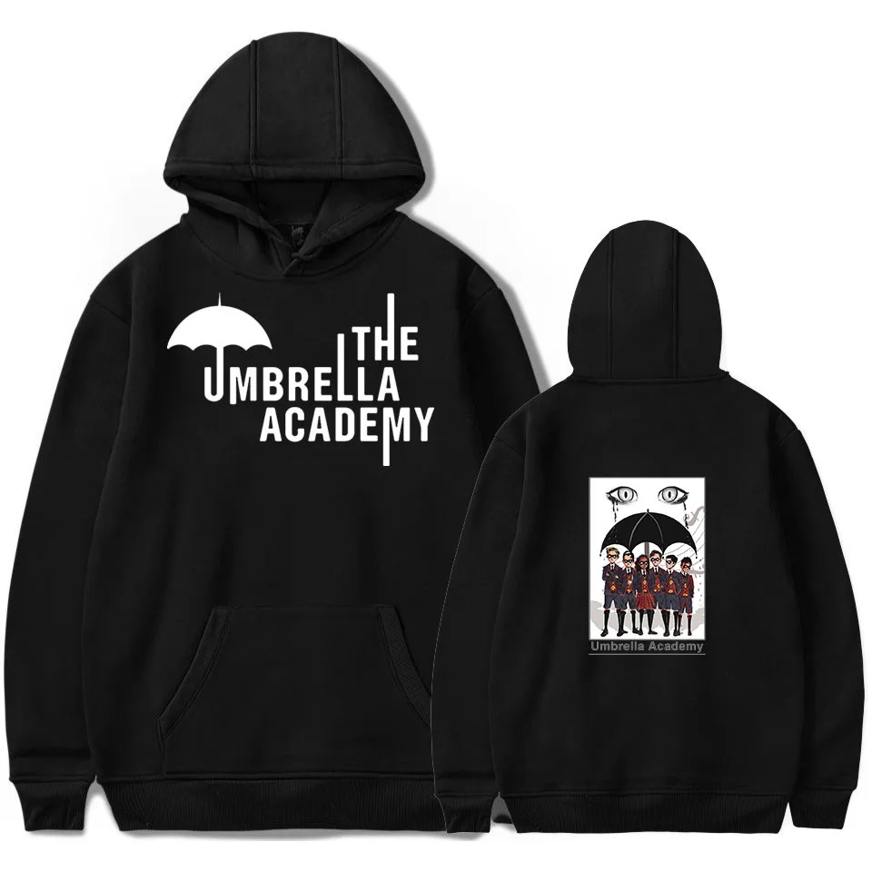 

Streetwear hooded sweatshirt TV Show The Umbrella Academy Diego Cha-Cha Number Five Funn loose Hip Hop Clothes Tops