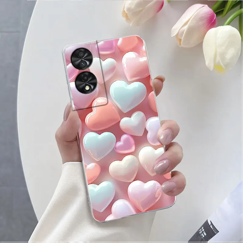 Luxury Clear Silicone Protective Phone Case