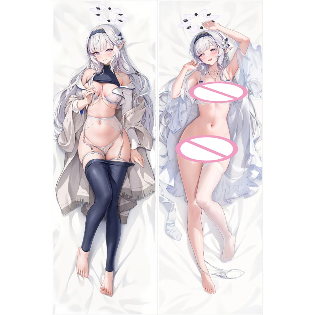Anime Blue Archive Akeboshi Himari Two-dimens Anime Game Dakimakura Pillowcase Hugging Body Pillow Cover No Filler