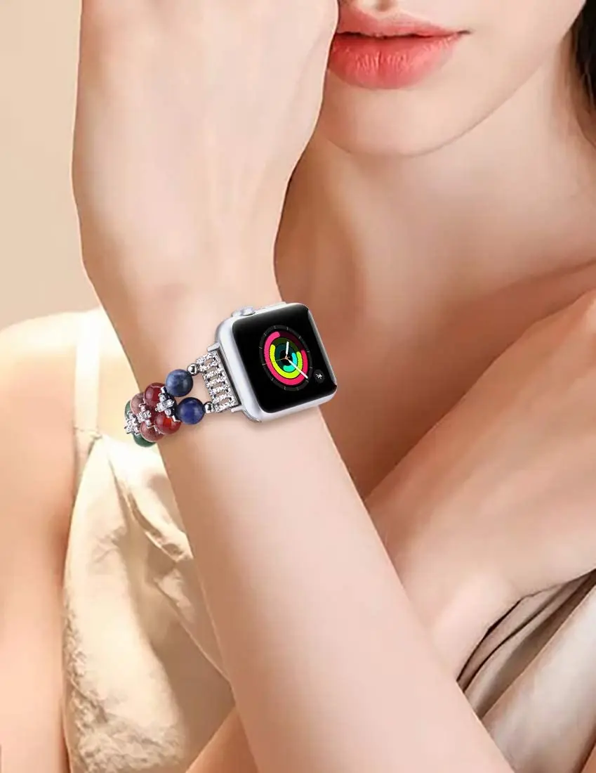 Pearl strap for Apple watch 45mm 41mm 44mm 42mm 40mm 38mm Woman Replacement bracelet strap for iwatch Ultra 8 7 6 5 4 3 SE band