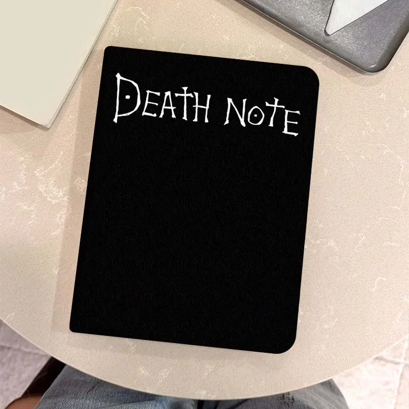 Anime-Inspired Cool Art Tablet Case - Death Note Design