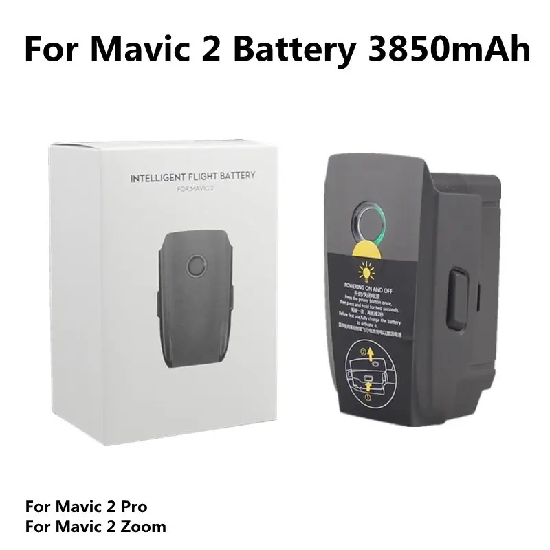 Intelligent Flight Battery for DJI Mavic 2 Pro / Zoom Drone 15.4V 3850mAh Battery Accessories Spare Parts NEW
