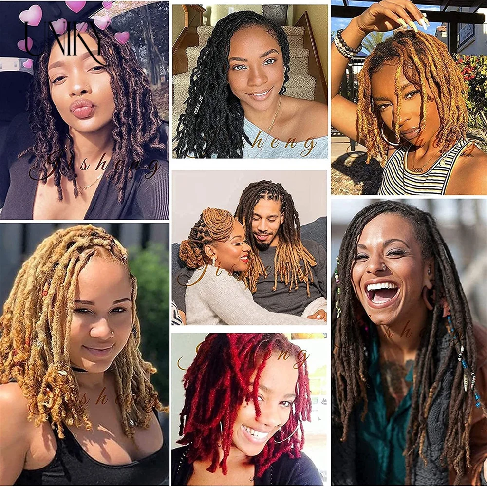 humano, tranças de crochê, Dread Locs, cabelo em massa para trançar