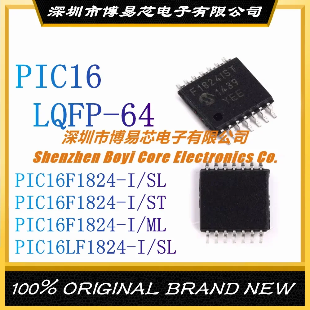 

PIC16F1824-I PIC16F1824-I PIC16F1824-I ML SL SMD Microcontroller (MCU/MPU/SOC) IC Chip
