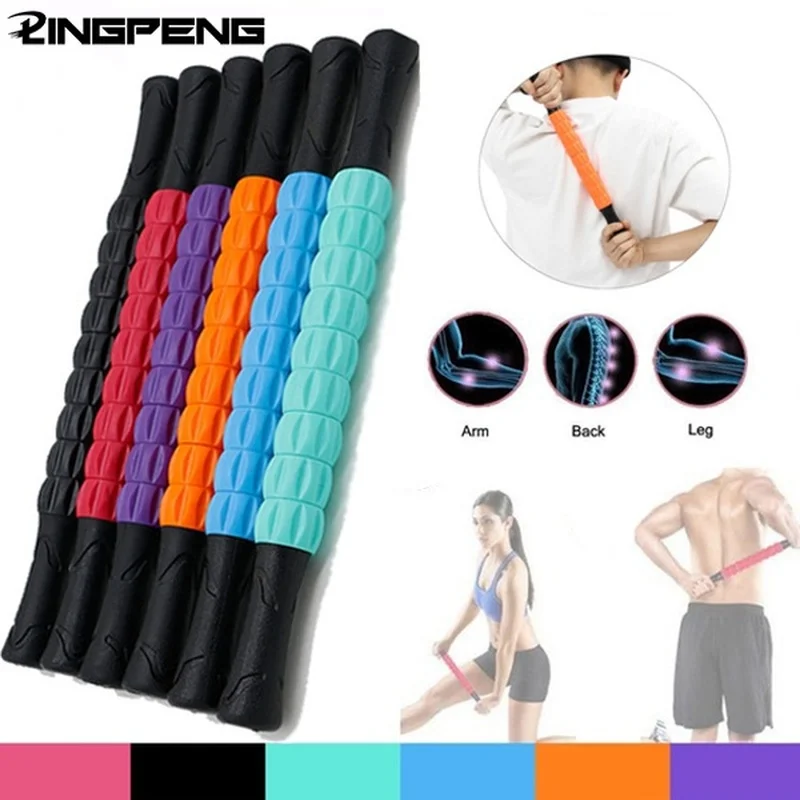 Massage Roller Yoga Stick Muscle | Fitness Roller Massage Stick - Stick  Portable - Aliexpress