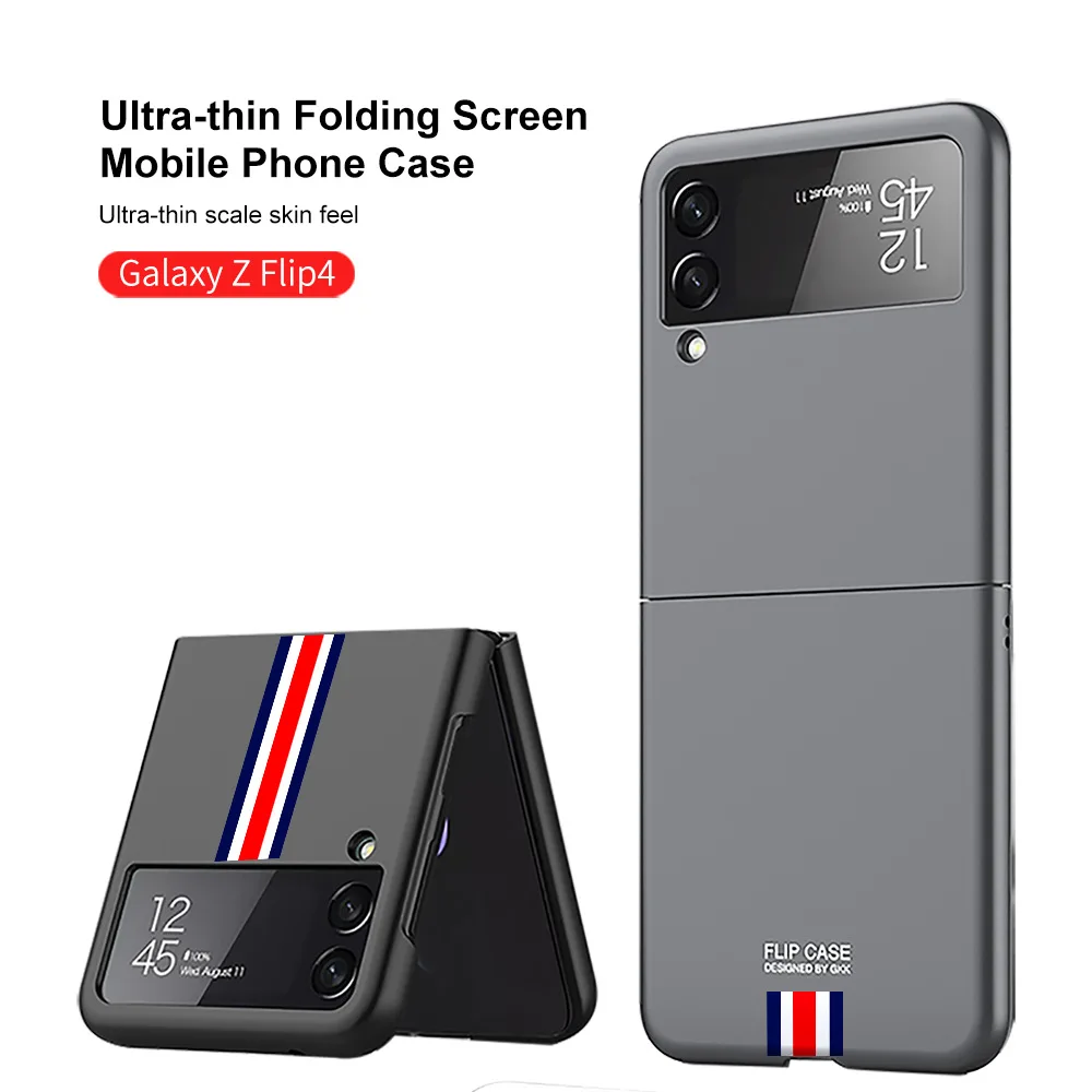 Custodia Ultrasottile Per Samsung Galaxy Flip4 Custodia Per Telefono Verniciata Z Flip4 Custodia Protettiva Pieghevole Antigoccia Smerigliata