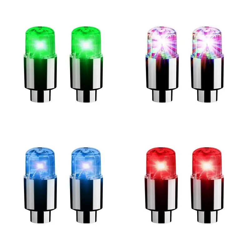 자동차 휠 LED 조명, 범용 자동차 타이어 에어 밸브 스템 캡 커버, 골프 카트용 지능형 감지 기능