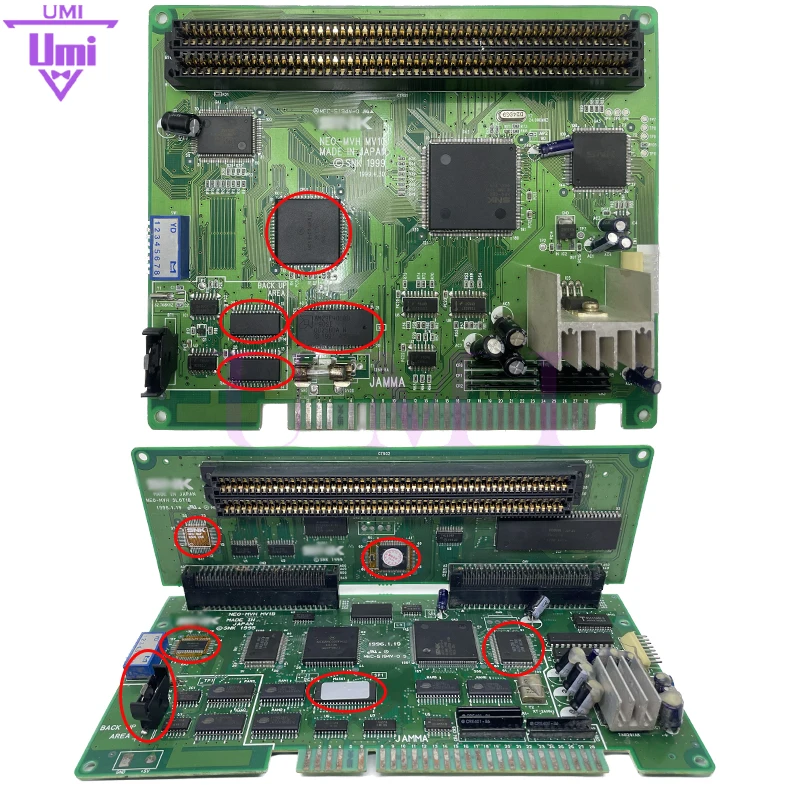 Carte Mère Arcade NEO GEO MVS - Last Blade - PCB Jamma - Jeu Borne D'arcade