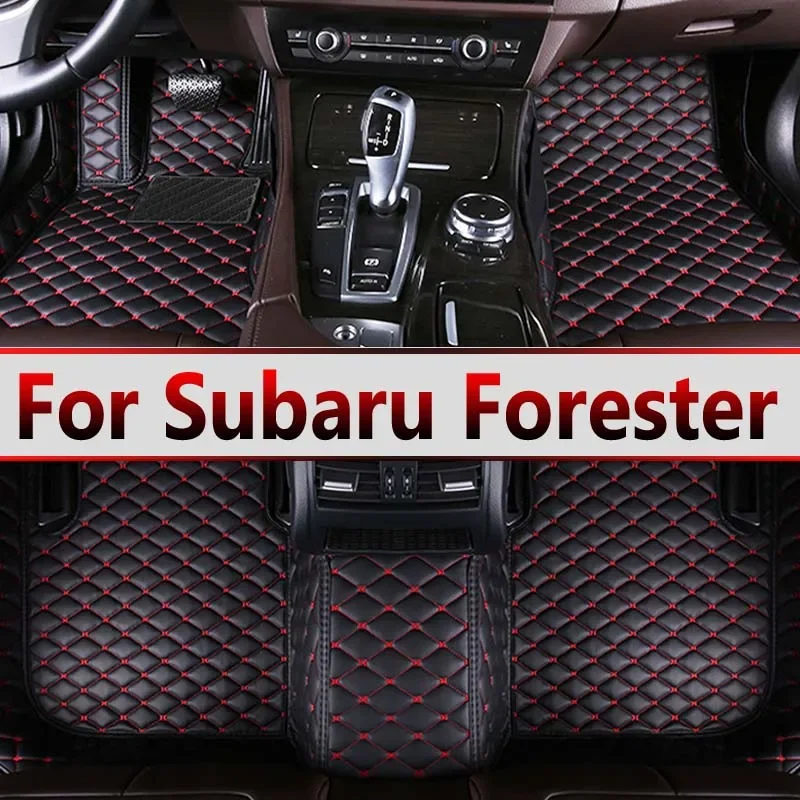 

Автомобильные коврики для Subaru Forester 2023 2022 2021 2020 2019, коврики для салона автомобиля, коврики, аксессуары, подкладки для ног, водонепроницаемые коврики