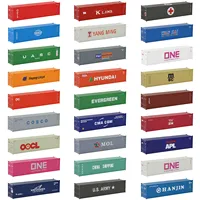 Evemodel C8746 1pc HO Scale 1:87 40ft Shipping Container 40' Cargo Box Model Railway Layout 1
