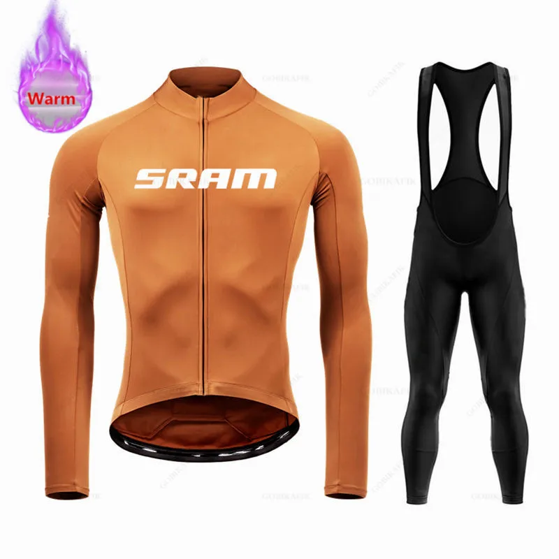 Sram Men Cycling Suit for Winter Outdoor Riding