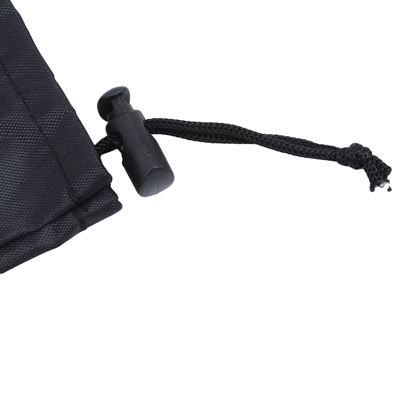 Black Waterproof Storage Bag Hiking Travel Walking Sticks Holder Trekking Pole Oxford Portable Camping Hiking Drawstring Bag