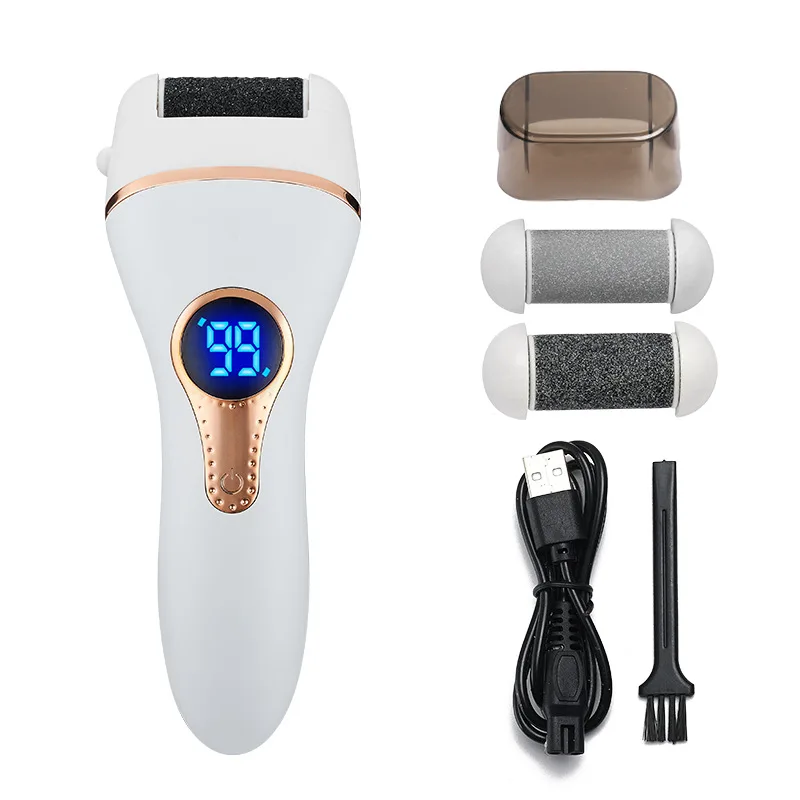 

Rechargeable Electric Foot File Electric Pedicure Sander IPX7 Waterproof 2 Speeds Foot Callus Remover Feet Dead Skin Calluses
