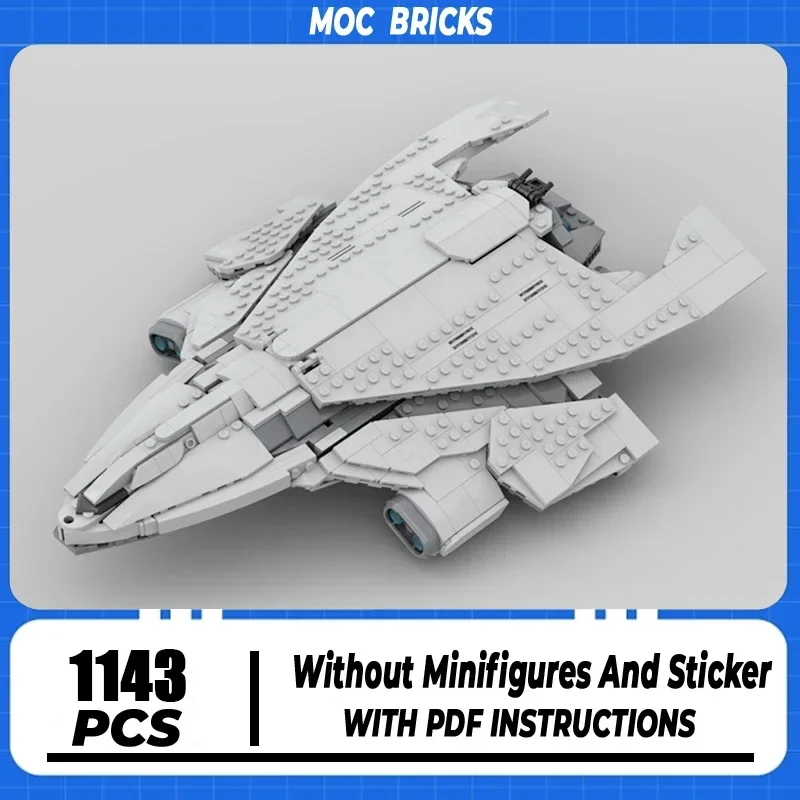 

Military Series Moc Building Blocks1:250 Scale Star Citizan Hercules Starlifter Model Technology Fighter Assembly Toys Gifts