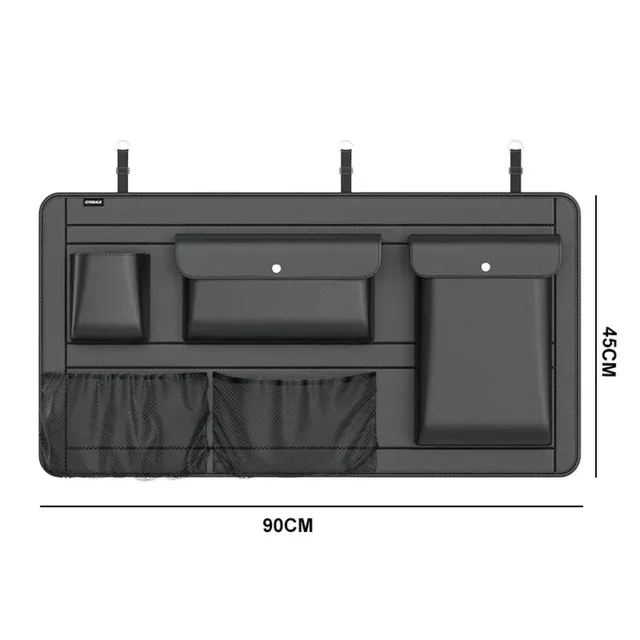 Adjustable Car Storage Box Backseat 6