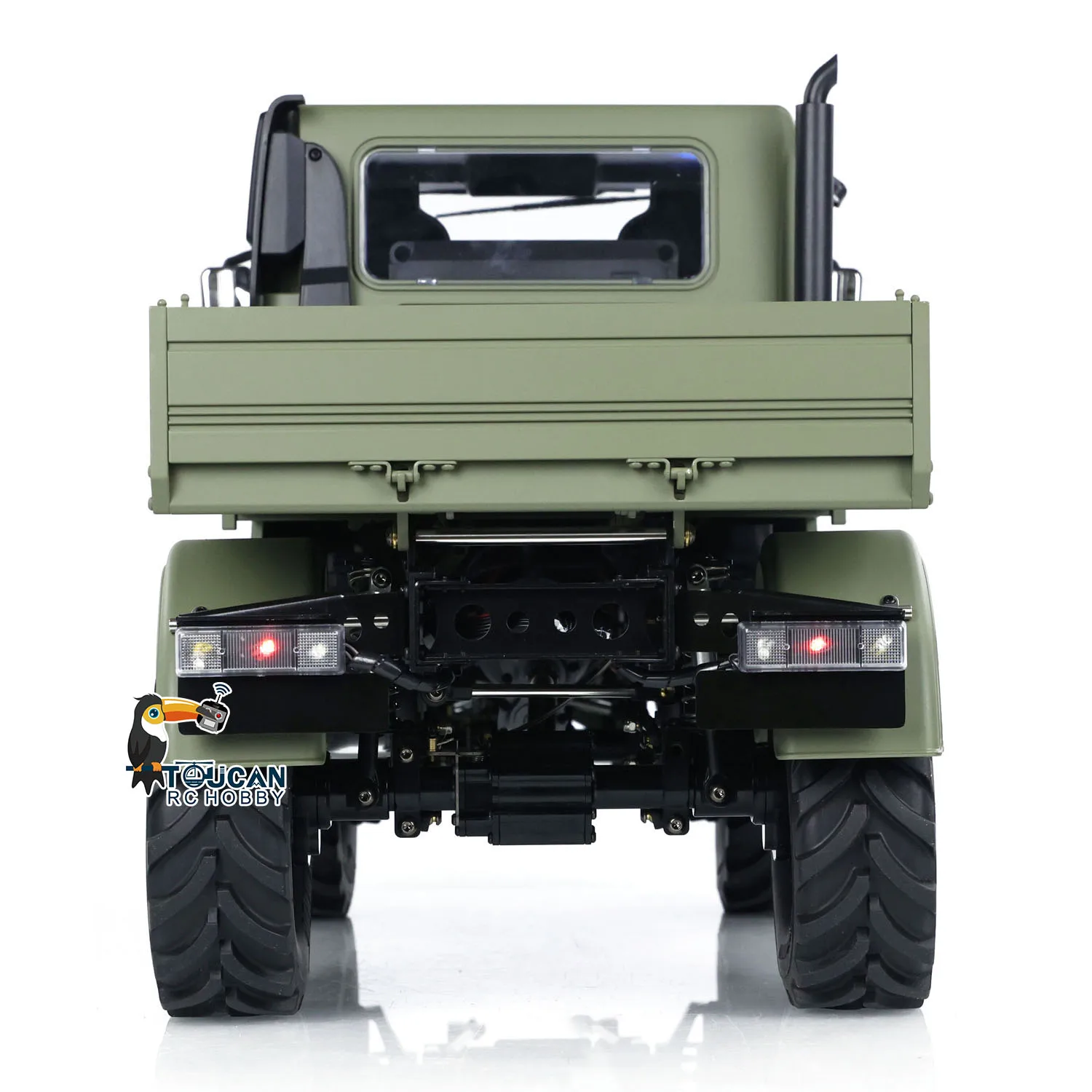 In Stock 1/10 U423 4x4 RC Off-road Vehicle Metal Bucket Remoted Rock Crawler Car Light Sound 2 Speed Transmission Finished Model 6