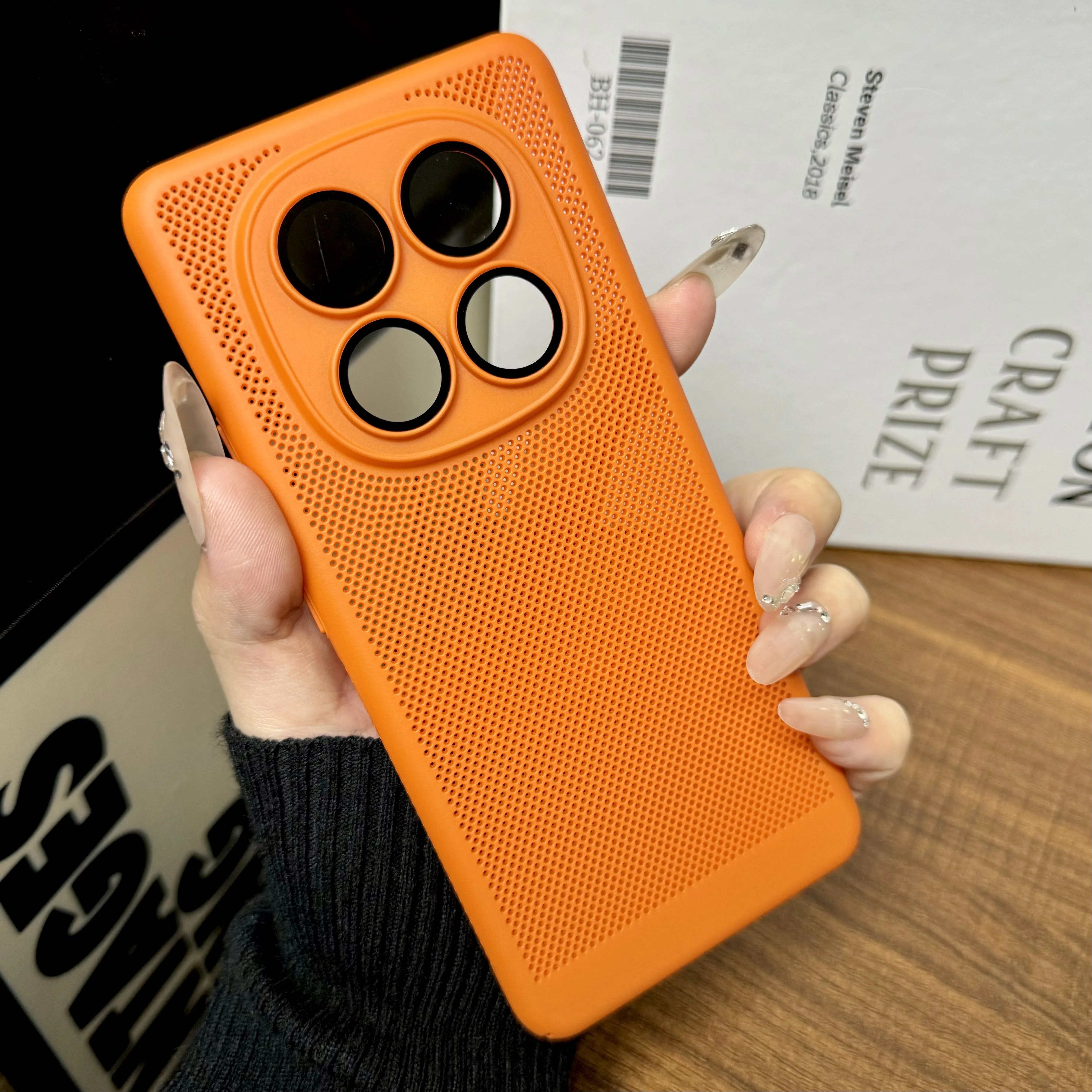 Heat Dissipating Shockproof Hard Case with Mesh Armor and Lens Protector