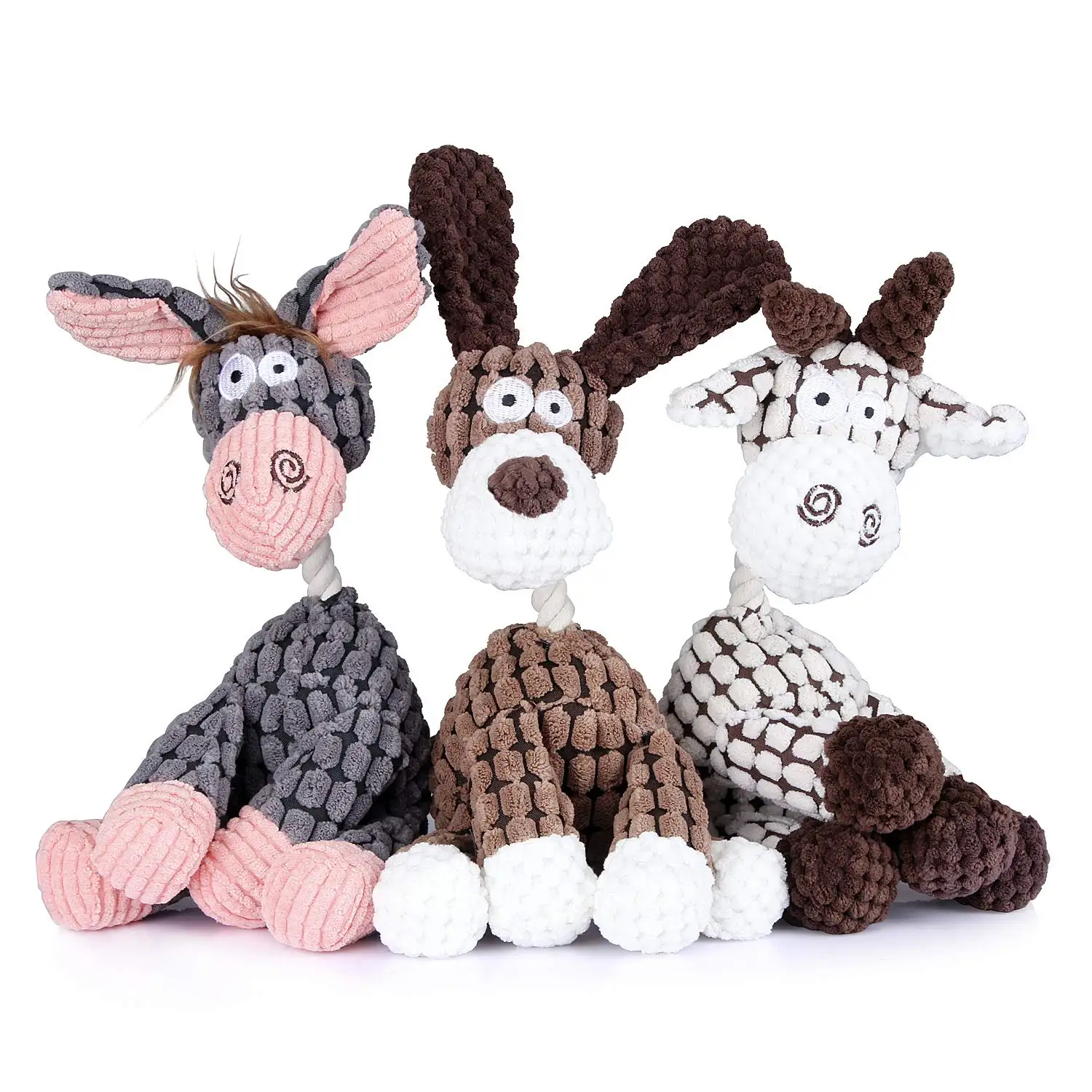 Durable Squeaky Plush Dog Toy 6