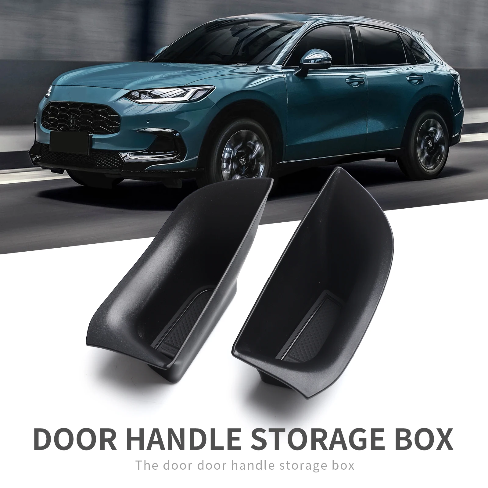 

Front Door Handle Storage Box for Honda ZR-V HR-V 2023 US Version Car Side Armrest Organizer Container Tray Accessories