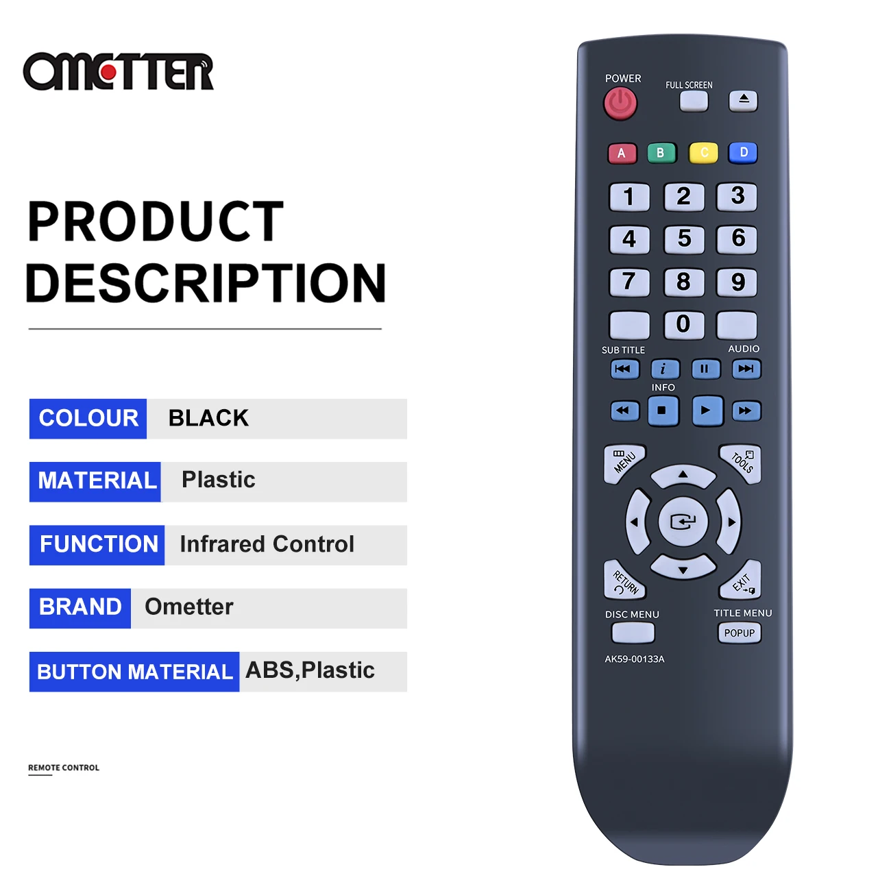 Samsung Blu Ray Player Remote