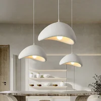 Modern Wabi-Sabi HDPE Led Pendant Light Living Dining Room Chandelier Lighting Home Decor Bedroom Kitchen Hanging Lamp Luminaire 1
