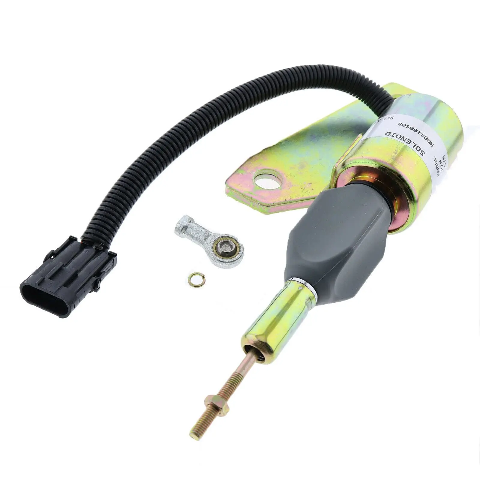 

12V Shutoff Solenoid 3991624 compatible with Cummins 6BT 5.9L Hyundai R225-7 R220-5