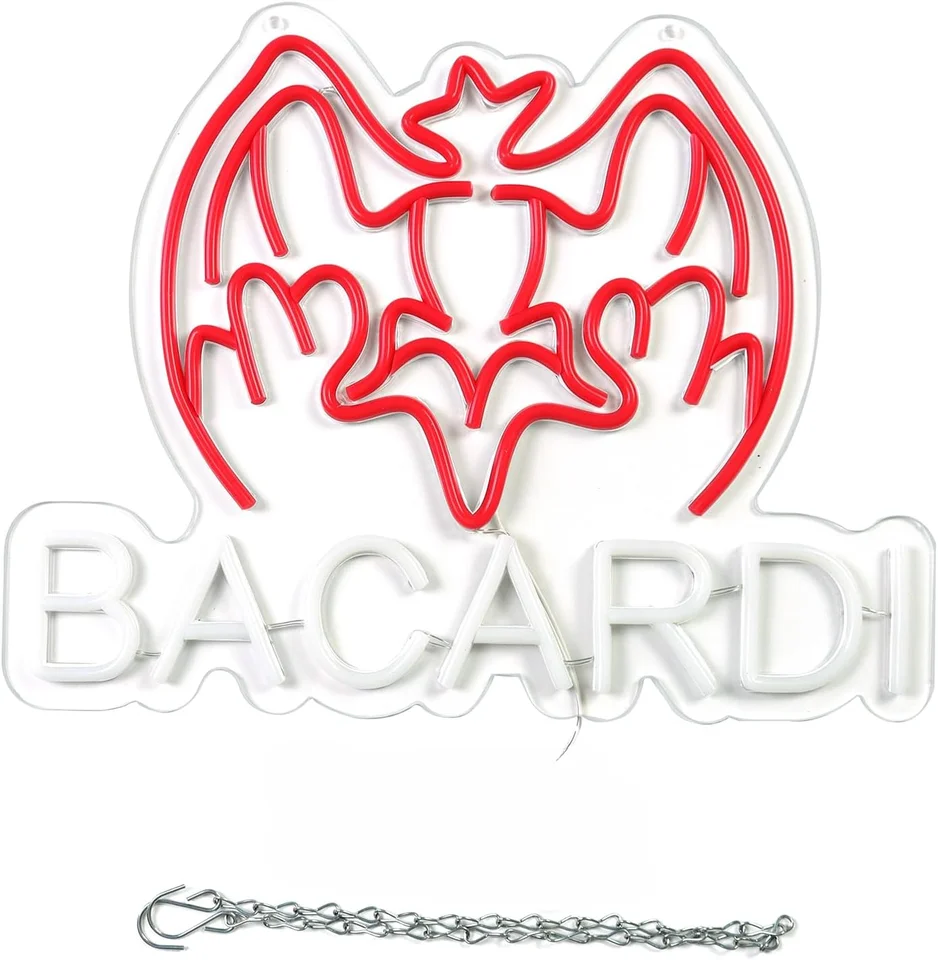 希少 非売品 バカルディ BACARDI カクテル BAR 照明 ネオン 看板 希少 非売品 バカルディ BACARDI BREEZER カクテル BAR お酒 旧車 照明