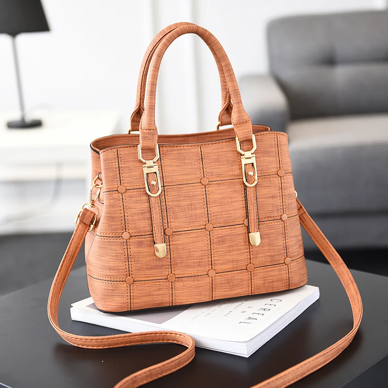 2022 New Fashion Women Handbag Ladies Bag Girl Crossbody Bag Pu Leather Causal Luxury Classic Tote Purse Women's Shoulder Bags