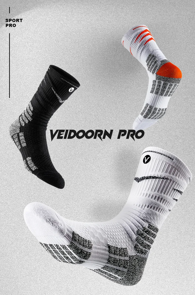 2023 Athletic Cushioned Crew Socks