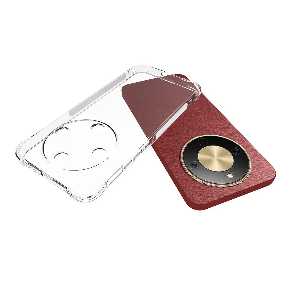 Crystal Clear Anti-Shock TPU Gel Phone Case, Transparent Protective Cover