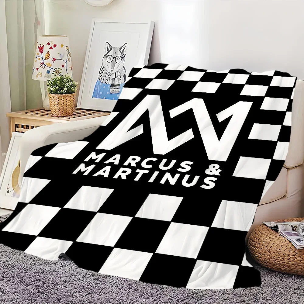 Singer M-Marcus And Martinus  Blanket Skin friendly comfort warm soft plush blanket suitable sofa living room office bedroom 3