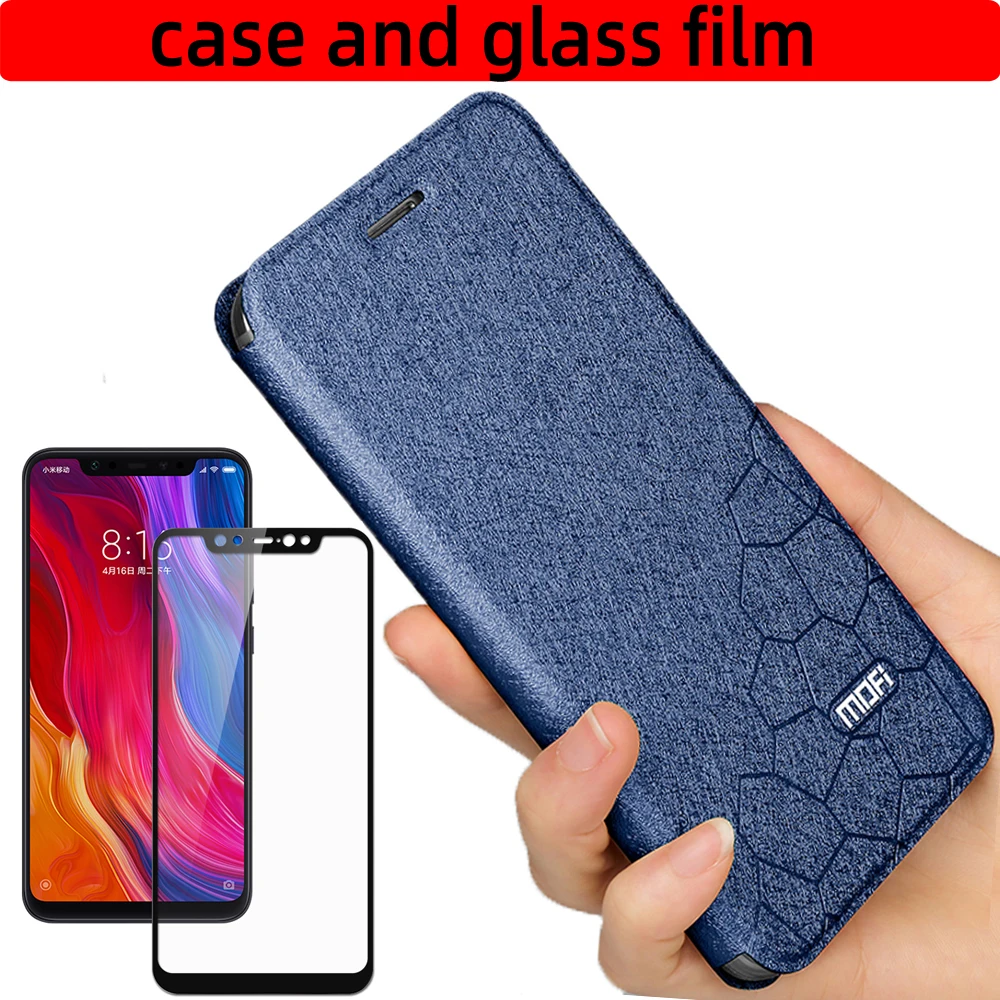 Luxurious Glitter Flip Leather Stand Case - Full Coverage TPU Back Cover