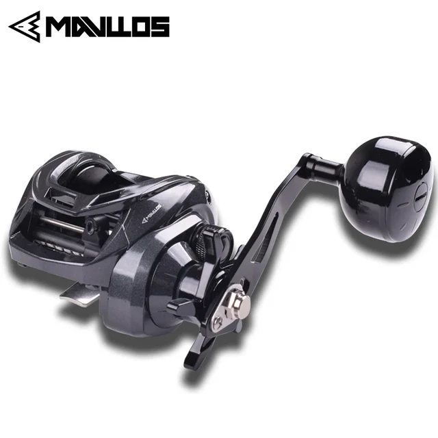 Seasir Megacuda Baitcasting Reel Drag 15KG Deep Spool 6.5:1