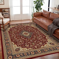 VIKAMA Bohemian Crystal Velvet Anti Slip Carpet For Living Room ,Floor Bedroom Big Size Rugs, Sofa Mats, Study,Home Decoration