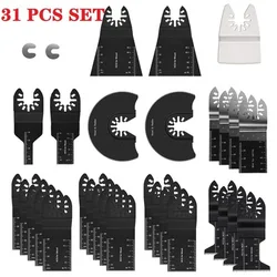 Wanyongbao – lame de scie multifonctionnelle, 31 pièces, HSS, travail du bois, outils électriques Dremel, accessoires pour outils électriques de rénovation 
