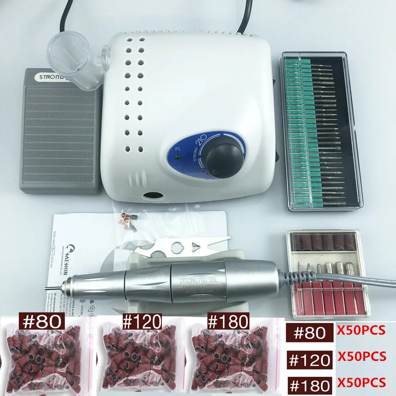 

45000rpm SILVER Handpiece STRONG 210 PRO 105 105L Dental Lab BTLAAOVE Micromotor saeshin 210 Polishing High speed Handpiece CE